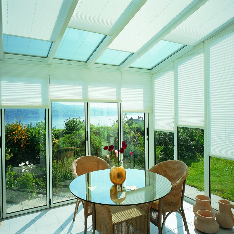 Silent Gliss Pleated Blinds