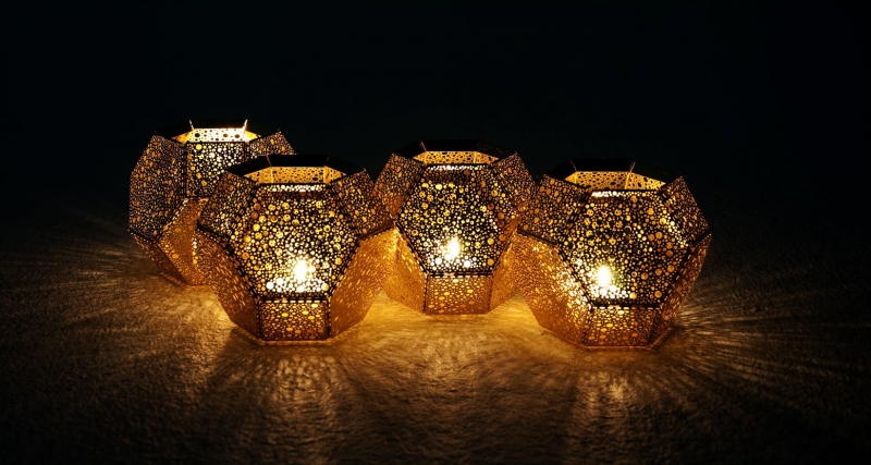 Tom Dixon Etch Tea Light Holder