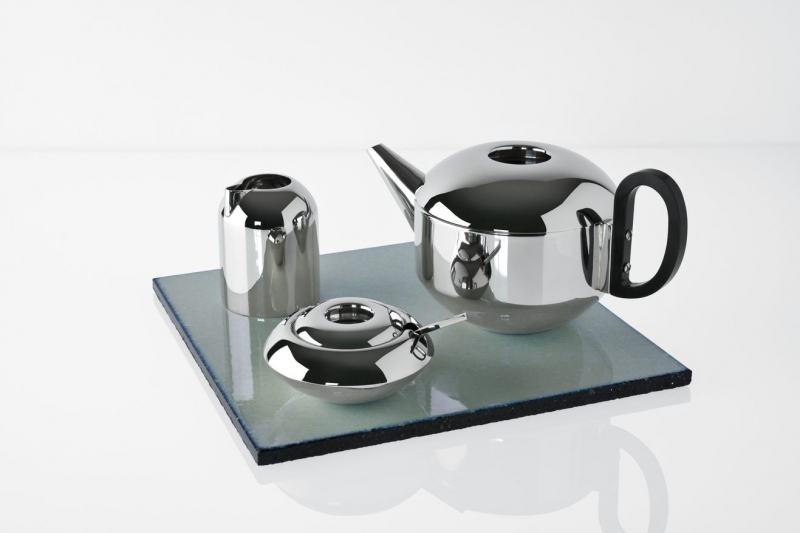 Tom Dixon Form Tea Set Stainless Steel