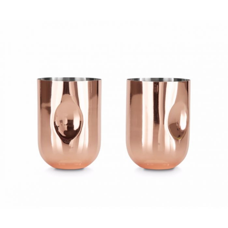 Tom Dixon Plum Mule Cocktail Glasses