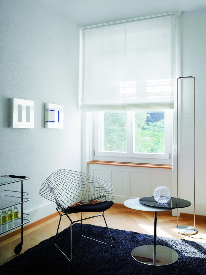 Silent Gliss Roman Blinds