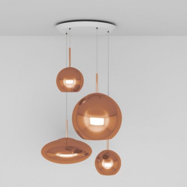 Tom Dixon Copper Range Round LED