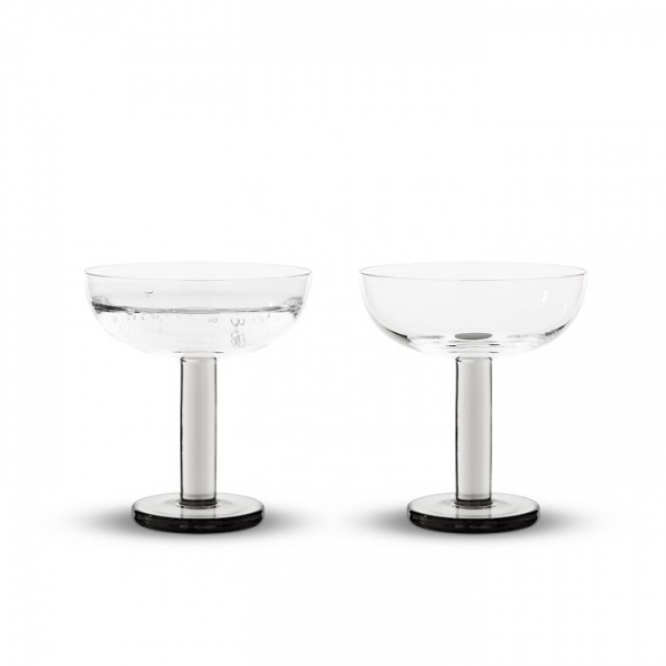 Tom Dixon Puck Coupe Glasses x 2