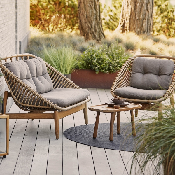 Cane-line Strington Lounge Chair in Cane-Line Weave